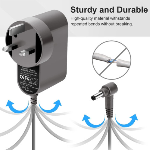 Adaptateur secteur pour ordinateur portable 35 W 30,45 V 1,1 A pour Dyson, prise : prise britannique SH98031341-07